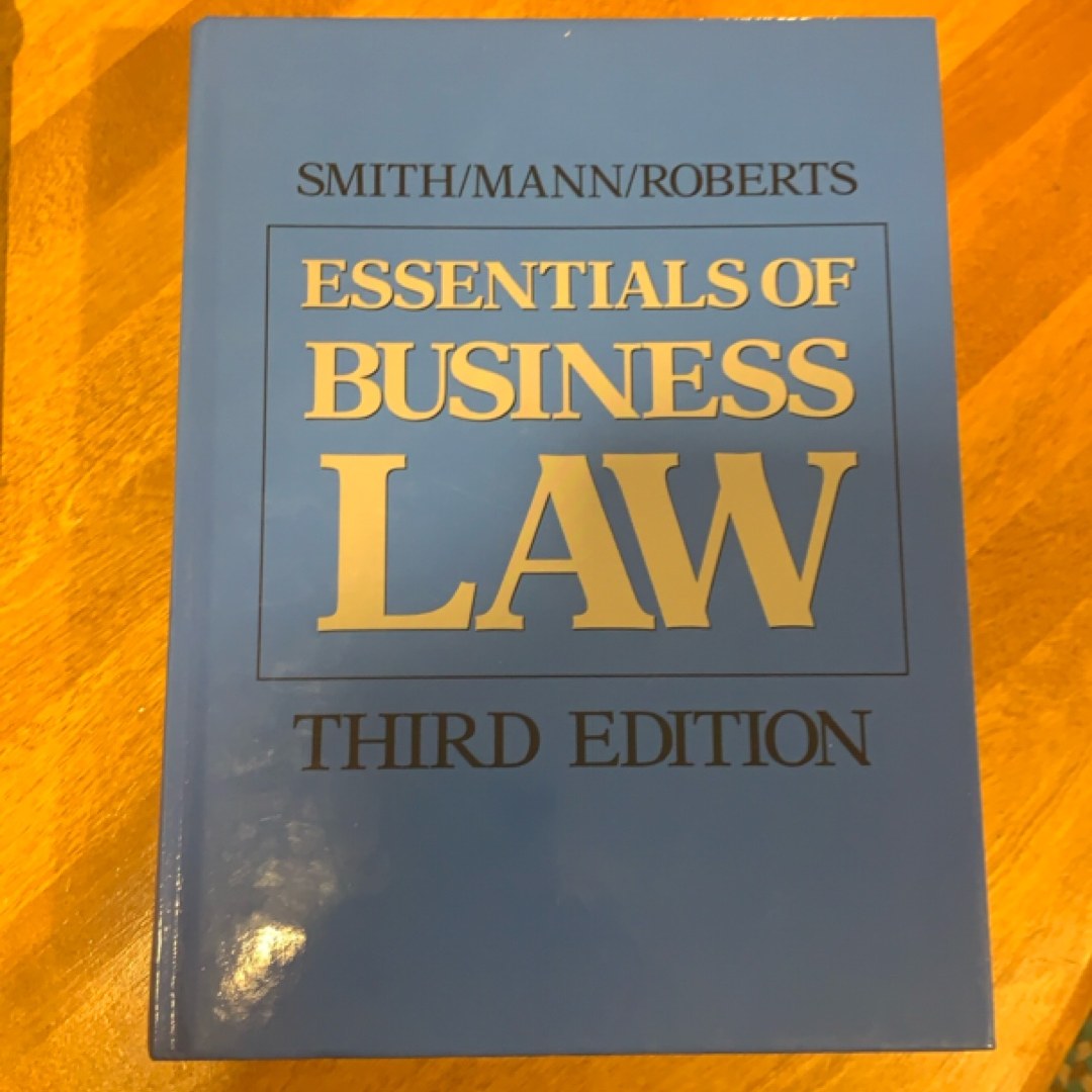 Essentials of Business Law