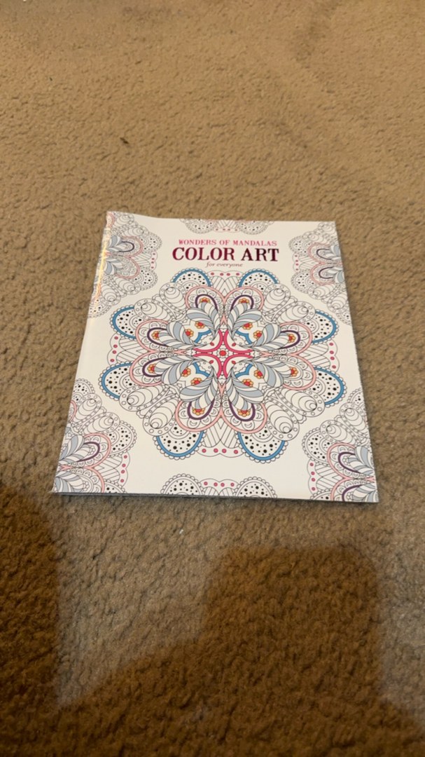 Mandala Wonders Adult Coloring Book