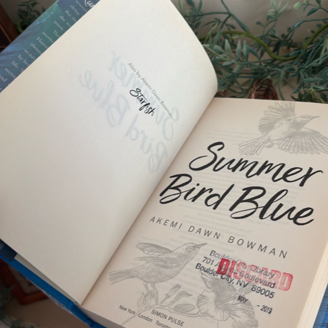 Summer Bird Blue