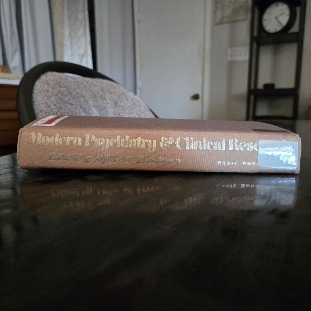 Modern Paychiatry And Clinical Research