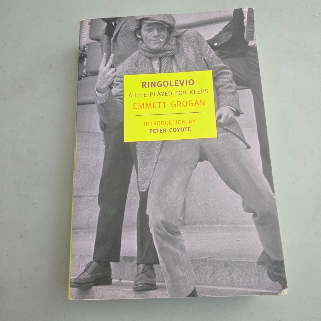 Ringolevio by Emmett Grogan NYRB PETER COYOTE Signed Paperback