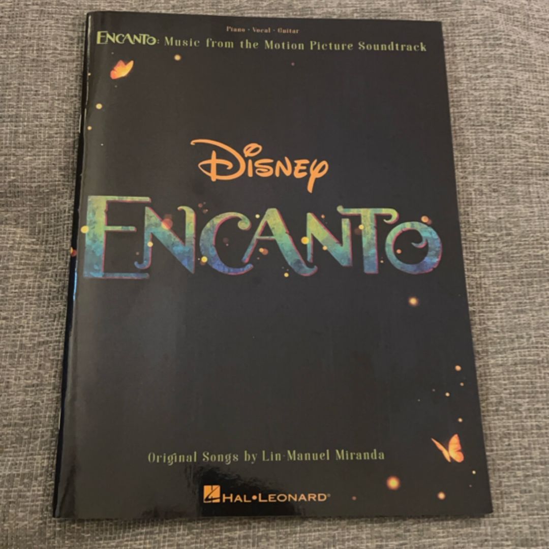 Encanto: Music from the Motion Picture Soundtrack Arranged for Piano/Vocal/Guitar with Color Photos!