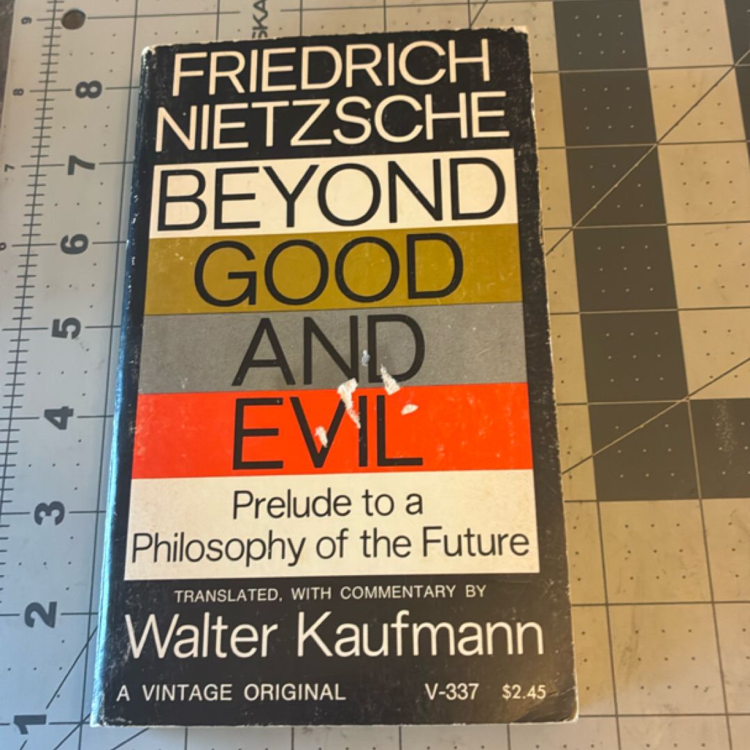 Beyond Good and Evil