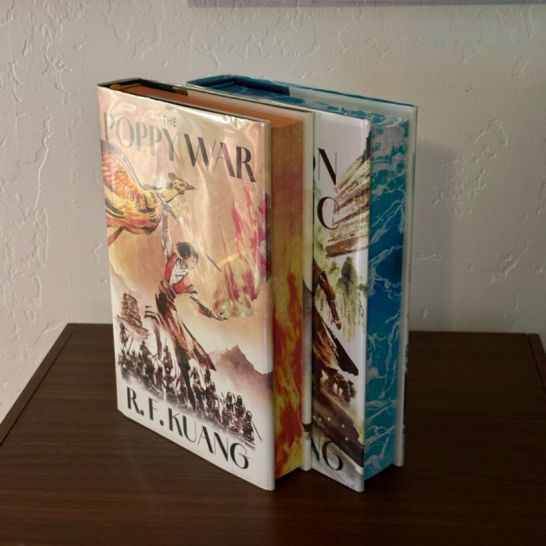 The Poppy War & The Dragon Republic by R. F. Kuang, Hardcover | Pangobooks