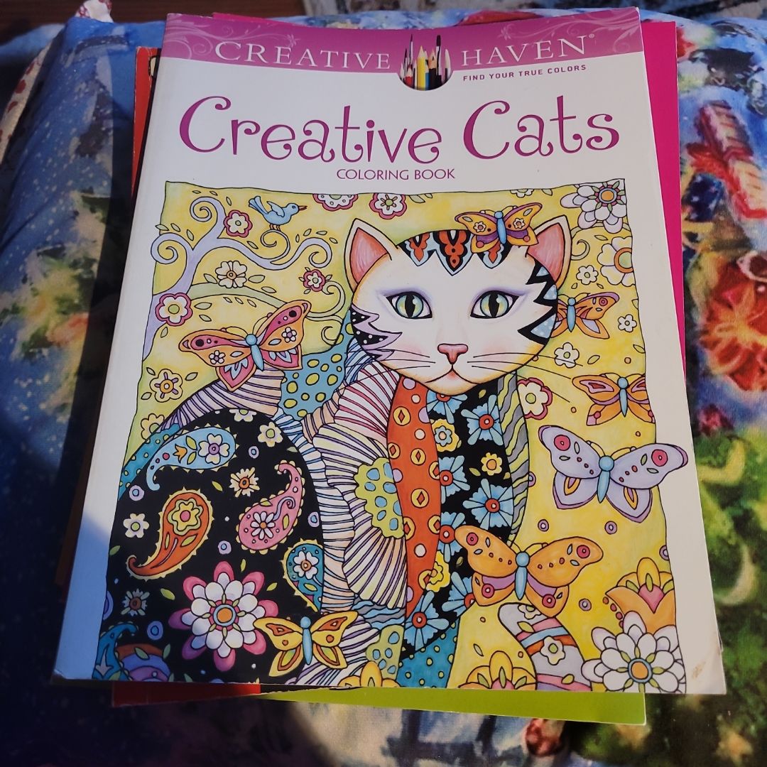Creative Haven Creative Cats Coloring Book
