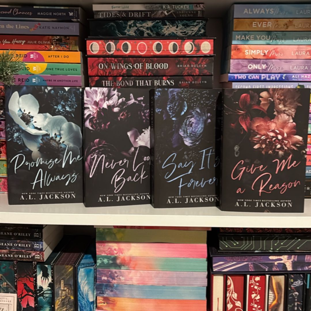 Give Me a Reason, Say It's Forever, Never Look Back, Promise Me Always