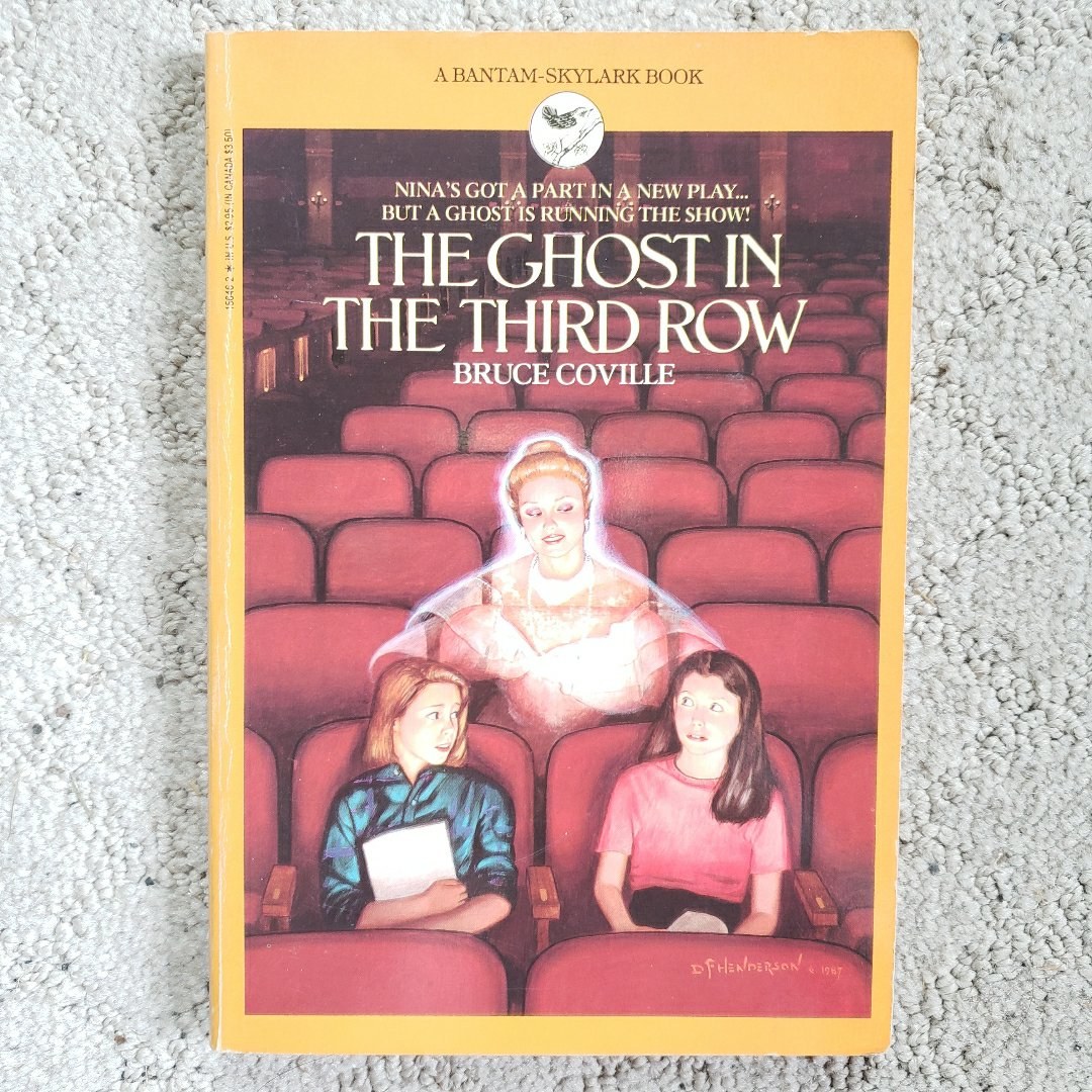The Ghost in the Third Row (3rd Bantam Skylark Printing, 1988) 