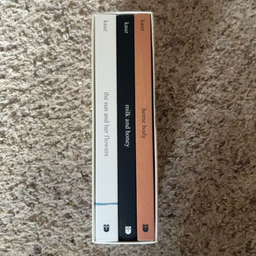 Rupi Kaur Trilogy Boxed Set
