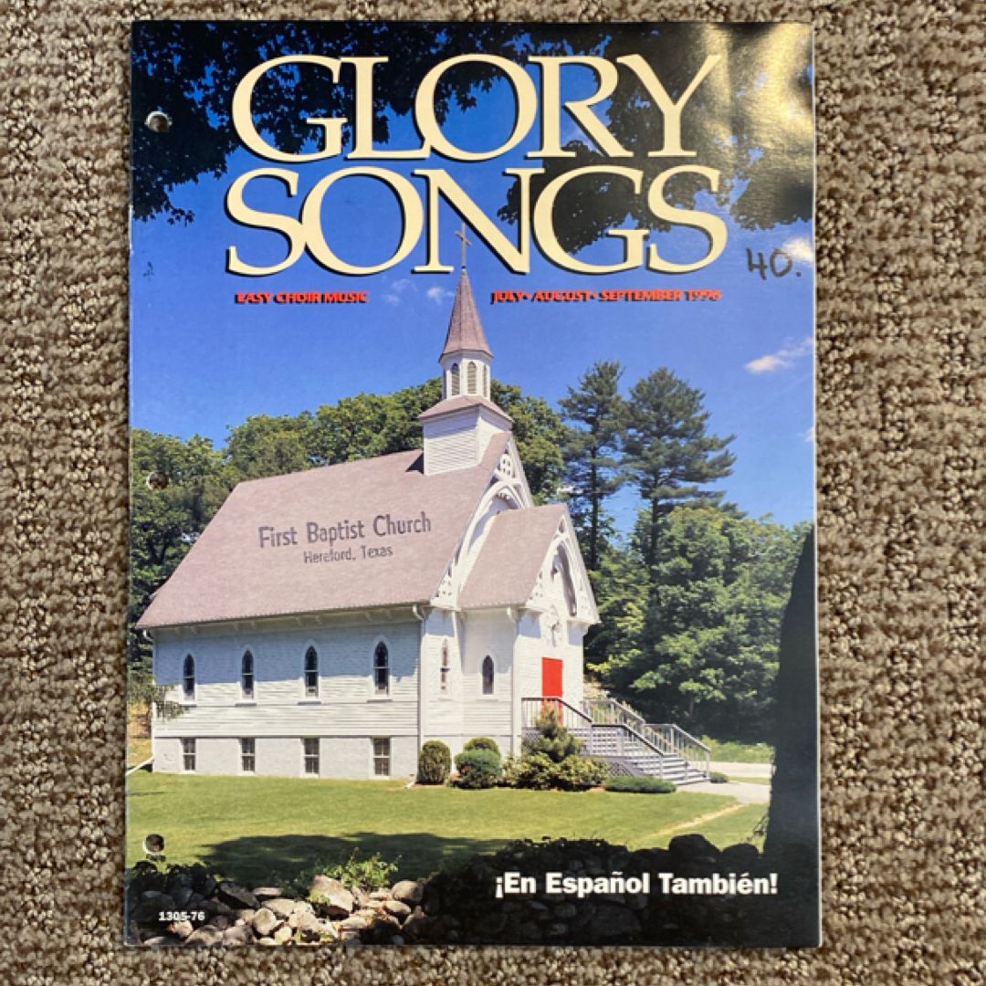 Glory Songs - Easy Choir Music (1996)