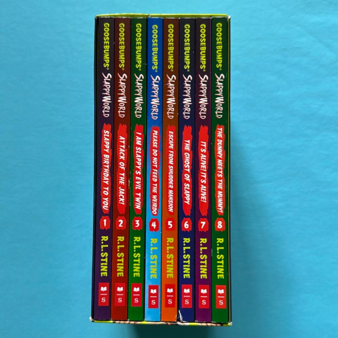 Goosebumps Slappyworld Books 1-8 