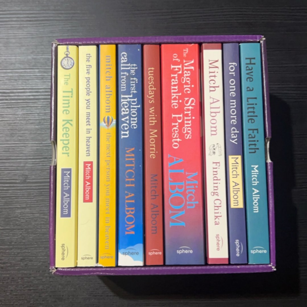 MITCH ALBOM 9-BOOK BOX SET