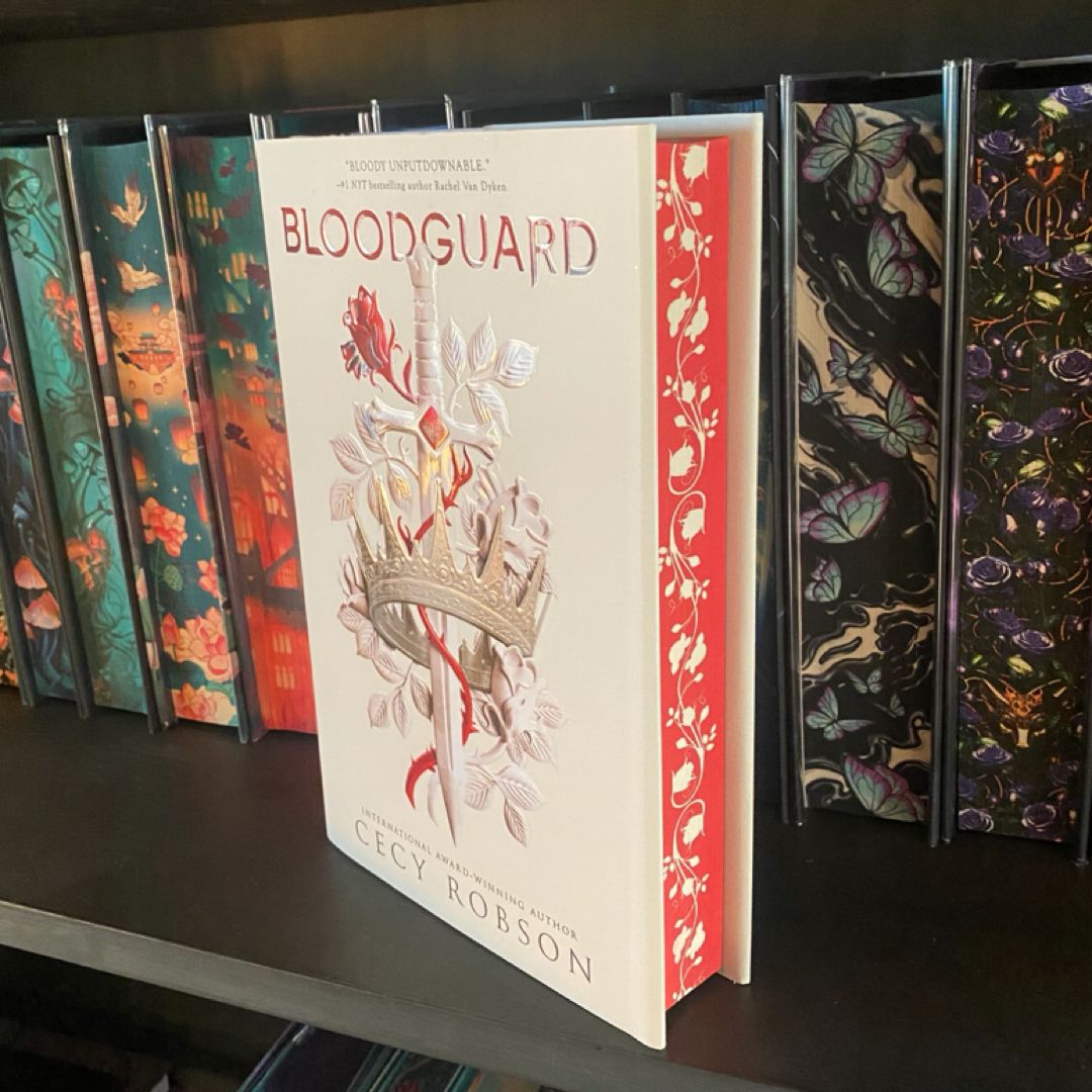 Bloodguard by Cecy Robson *with stenciled edges! New! 1st Edition 