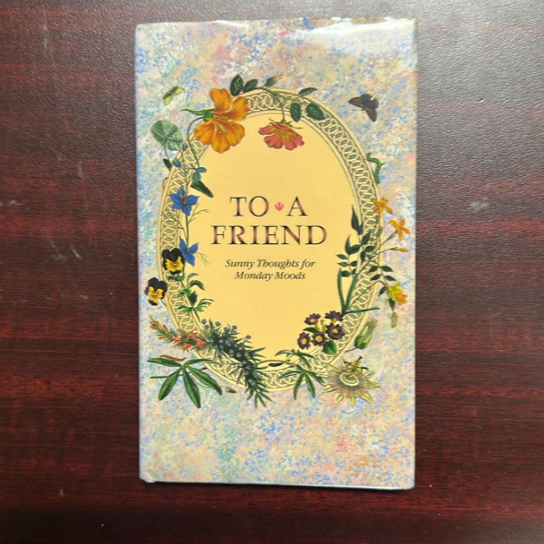 To a Friend