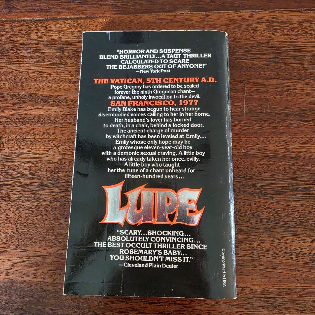 Lupe by Gene Thompson