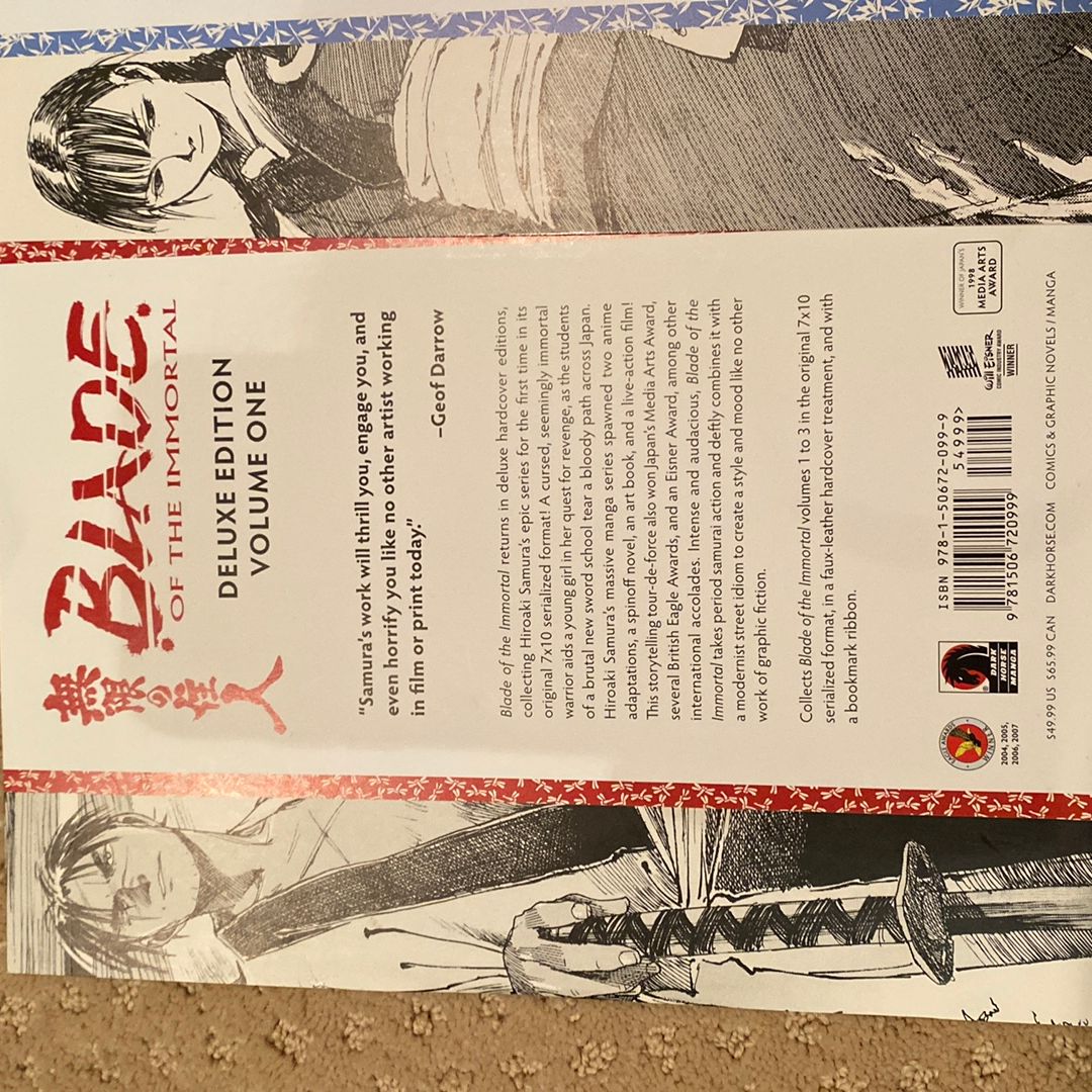 Blade of the Immortal Deluxe Volume 1