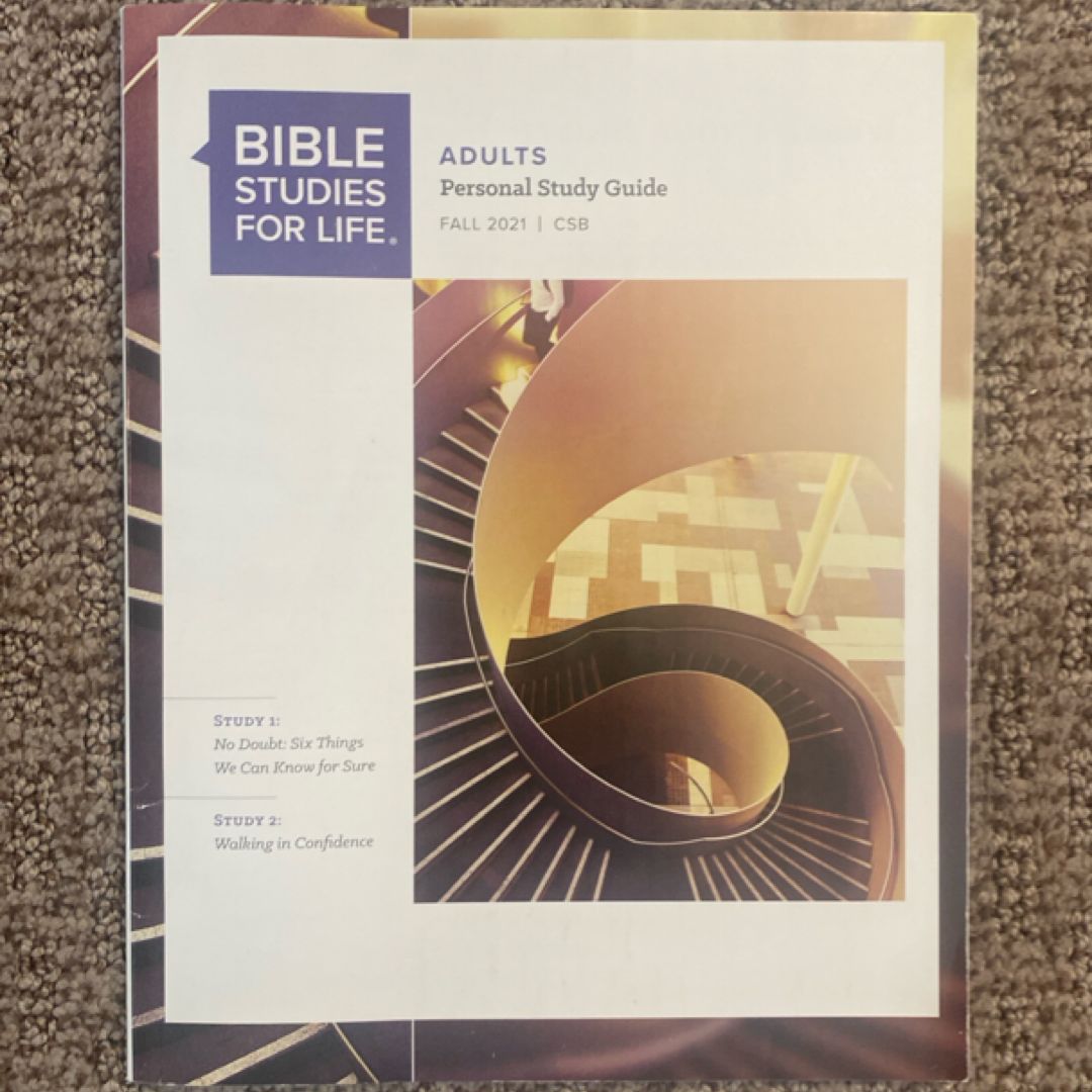 Bible Studies For Life: Adults Personal Study Guide (Fall 2021)