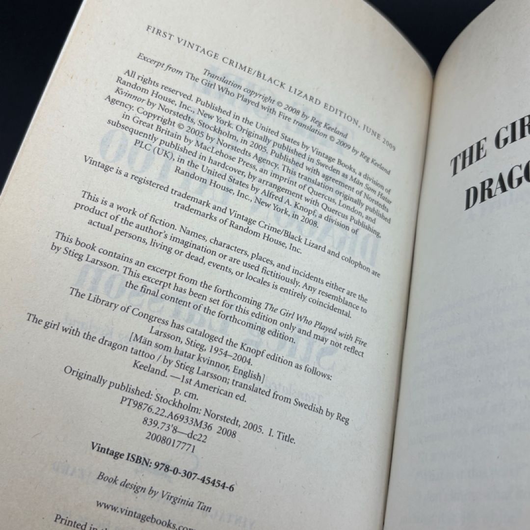 The Girl with the Dragon Tattoo