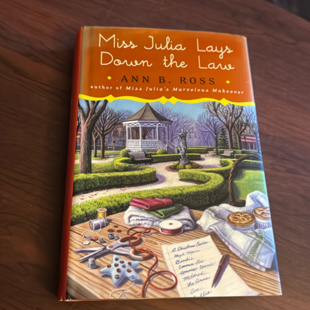 Miss Julia Lays down the Law