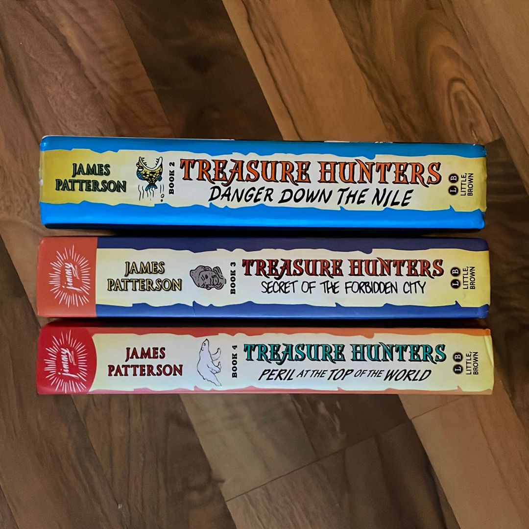 *3 book set* Treasure Hunters #2,3,4