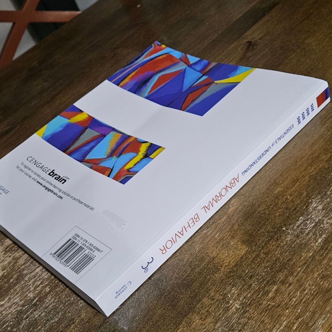 Essentials of Understanding Abnormal Behavior - 3rd Edition 