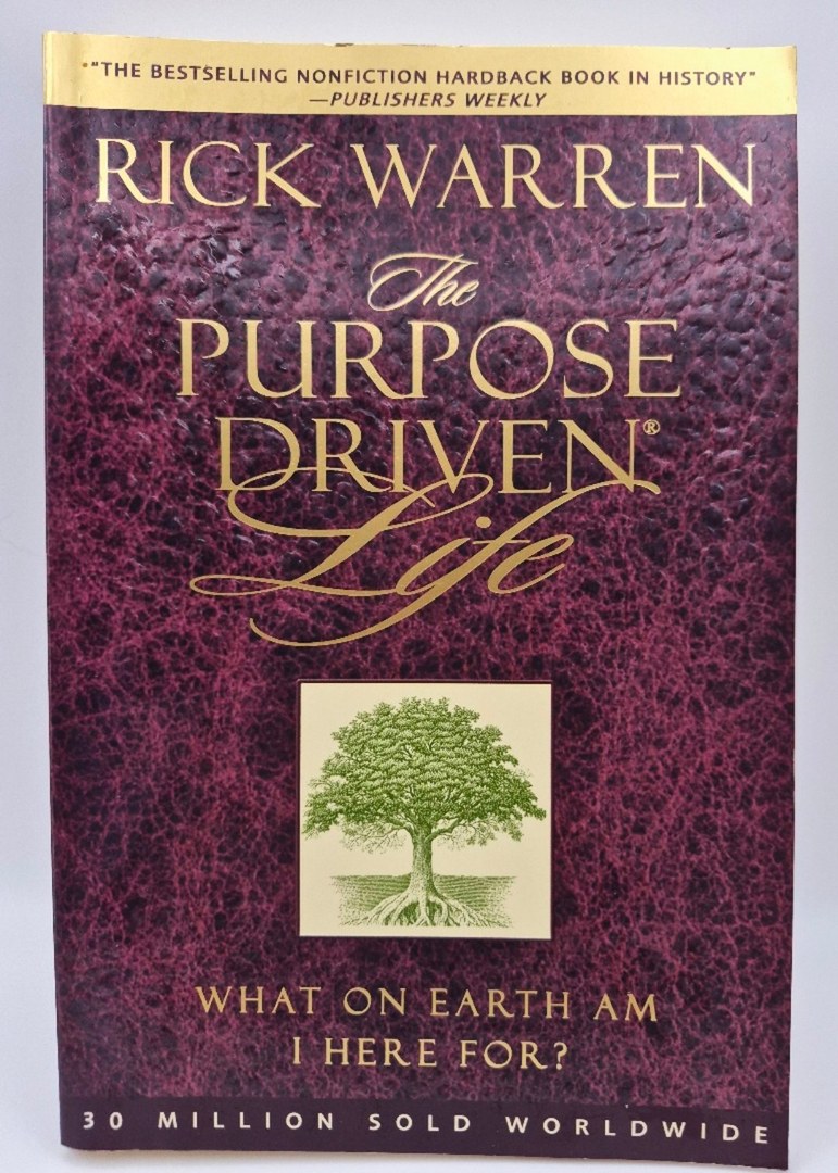 The Purpose Driven Life: What on Earth Am I Here For? by Rick Warren (Very good, 2002, HC, 334 pages, Zondervan)