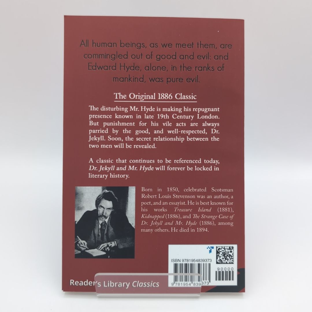 Dr. Jekyll and Mr. Hyde - the Original 1886 Classic (Reader's Library Classics)