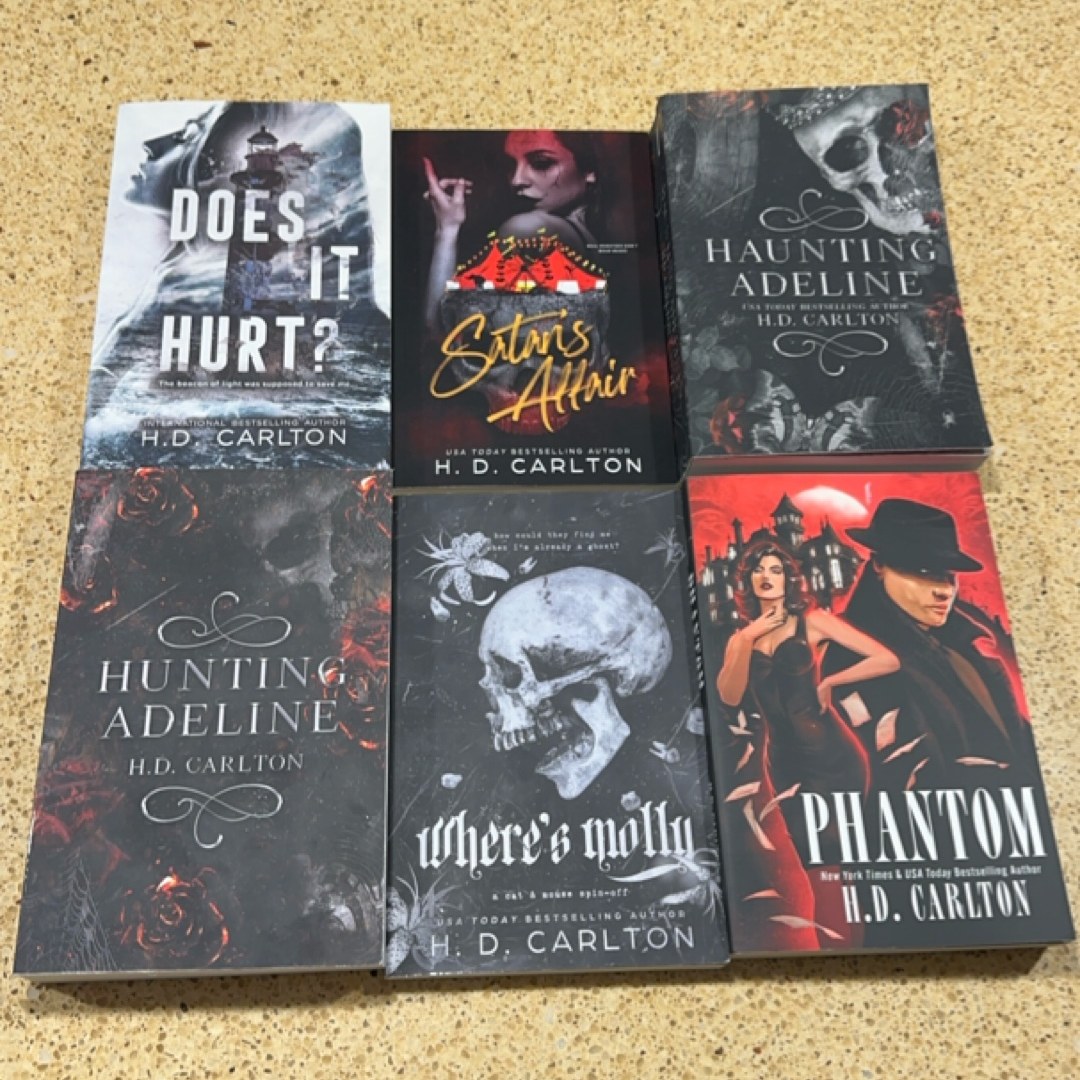 BUNDLE: Does It Hurt?, Satan’s Affair, Haunting Adeline, Hunting Adeline, Where’s Molly? and Phantom
