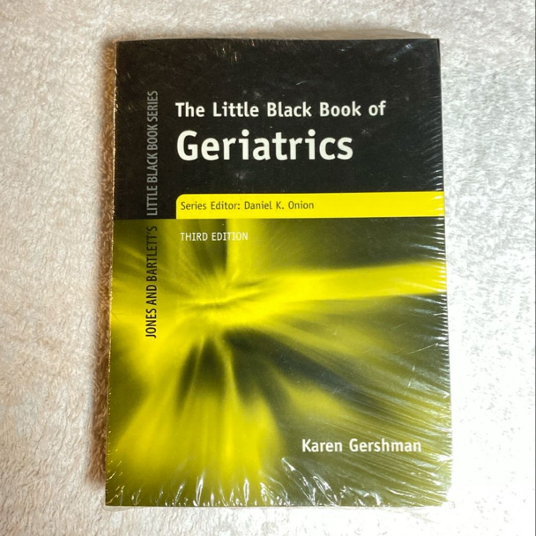 The Little Black Book of Geriatrics 26C