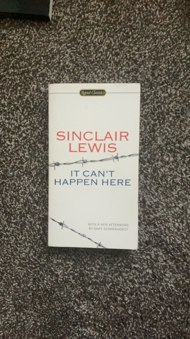 It Can't Happen Here
