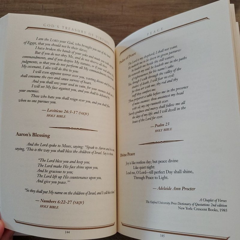 God's Treasury of Virtues