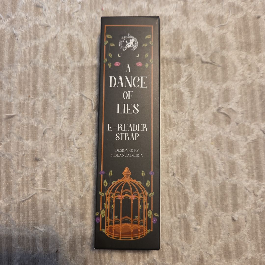 A Dance of Lies ereader strap