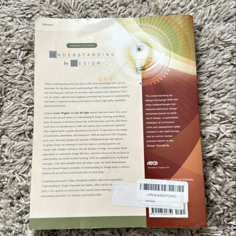 Understanding by Design