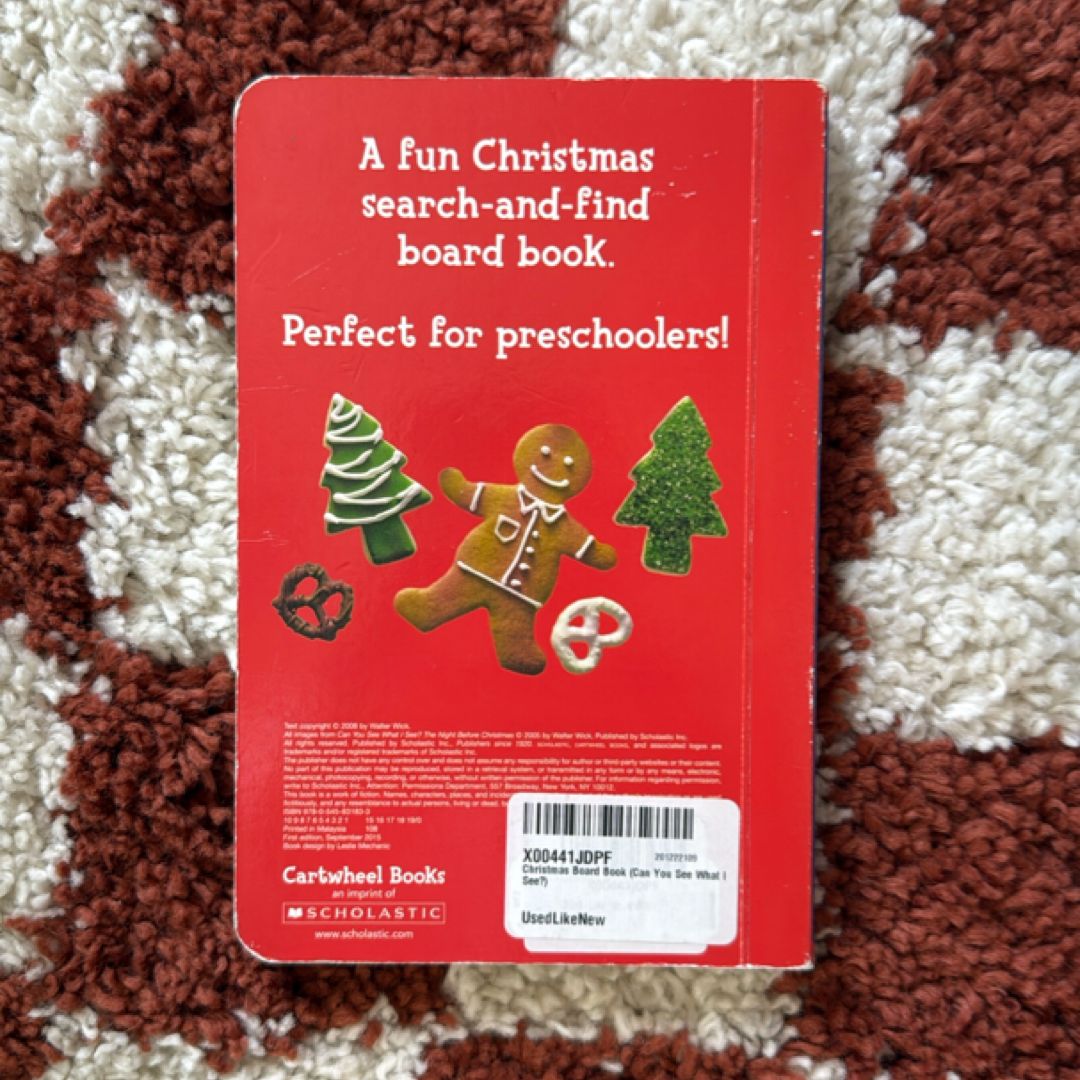 Christmas Board Book (Can You See What I See?)