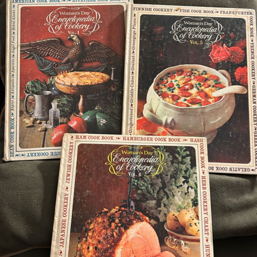 Woman’s Day Encyclopedia of Cookery(3 Book Bundle)