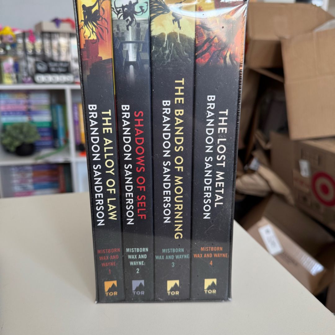 Wax and Wayne, the Mistborn Saga Boxed Set by Brandon Sanderson