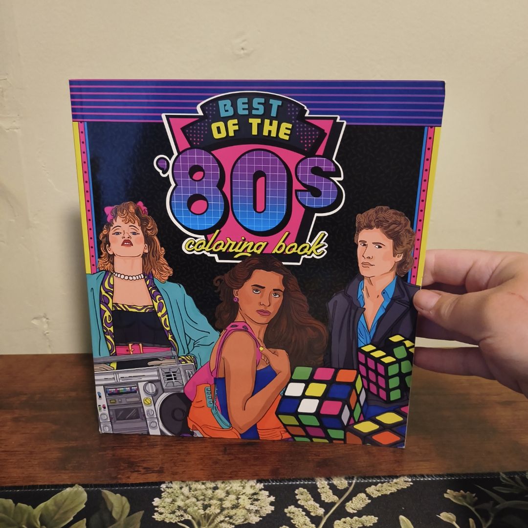 Best of the '80s Coloring Book by
