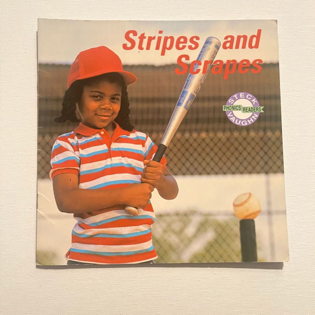 Stripes and Scrapes Phonics Reader