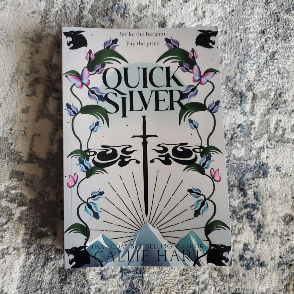 Quicksilver (Alternate Cover) by Callie Hart, | PangoBooks