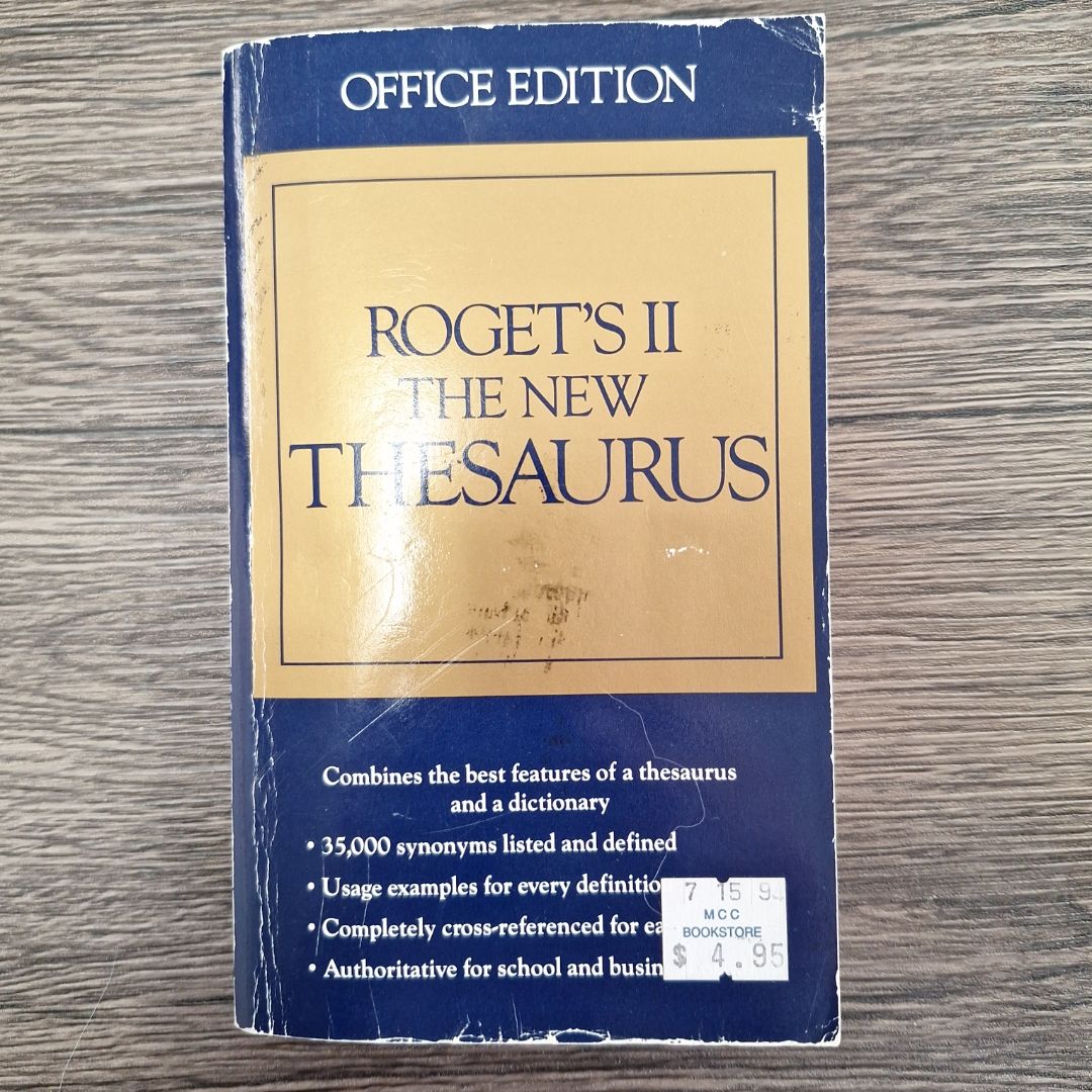 Roget's II: The New Thesaurus