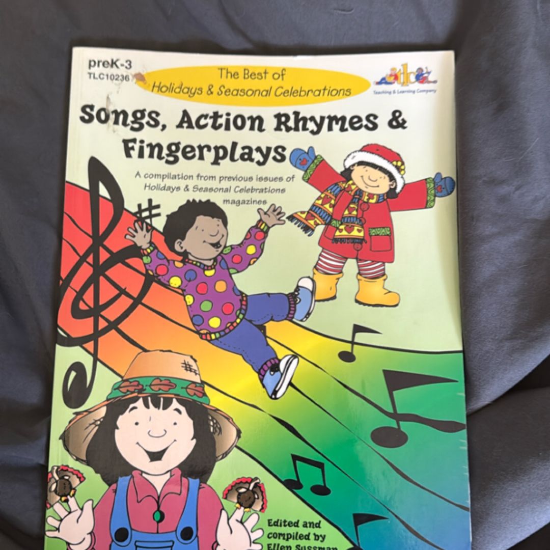Songs, Action Rhymes and Fingerplays
