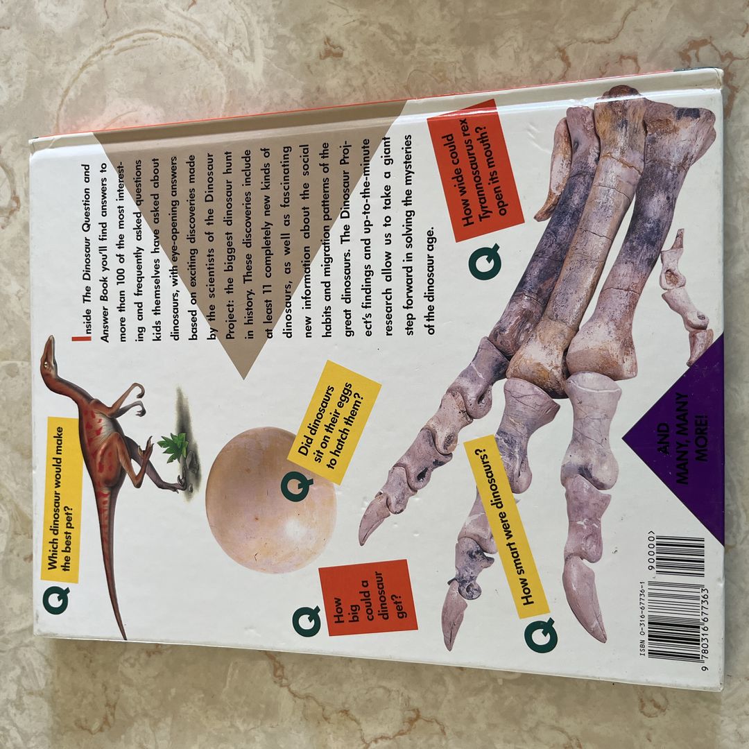 Dinosaur Question and Answer Book by Owl Magazine Editors