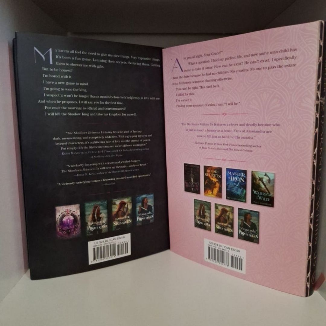 The Shadows Between Us Duology by Tricia Levenseller, Hardcover