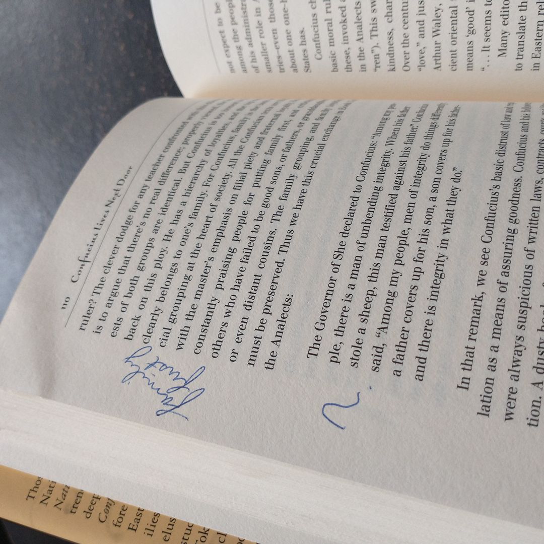 Confucius Lives Next Door