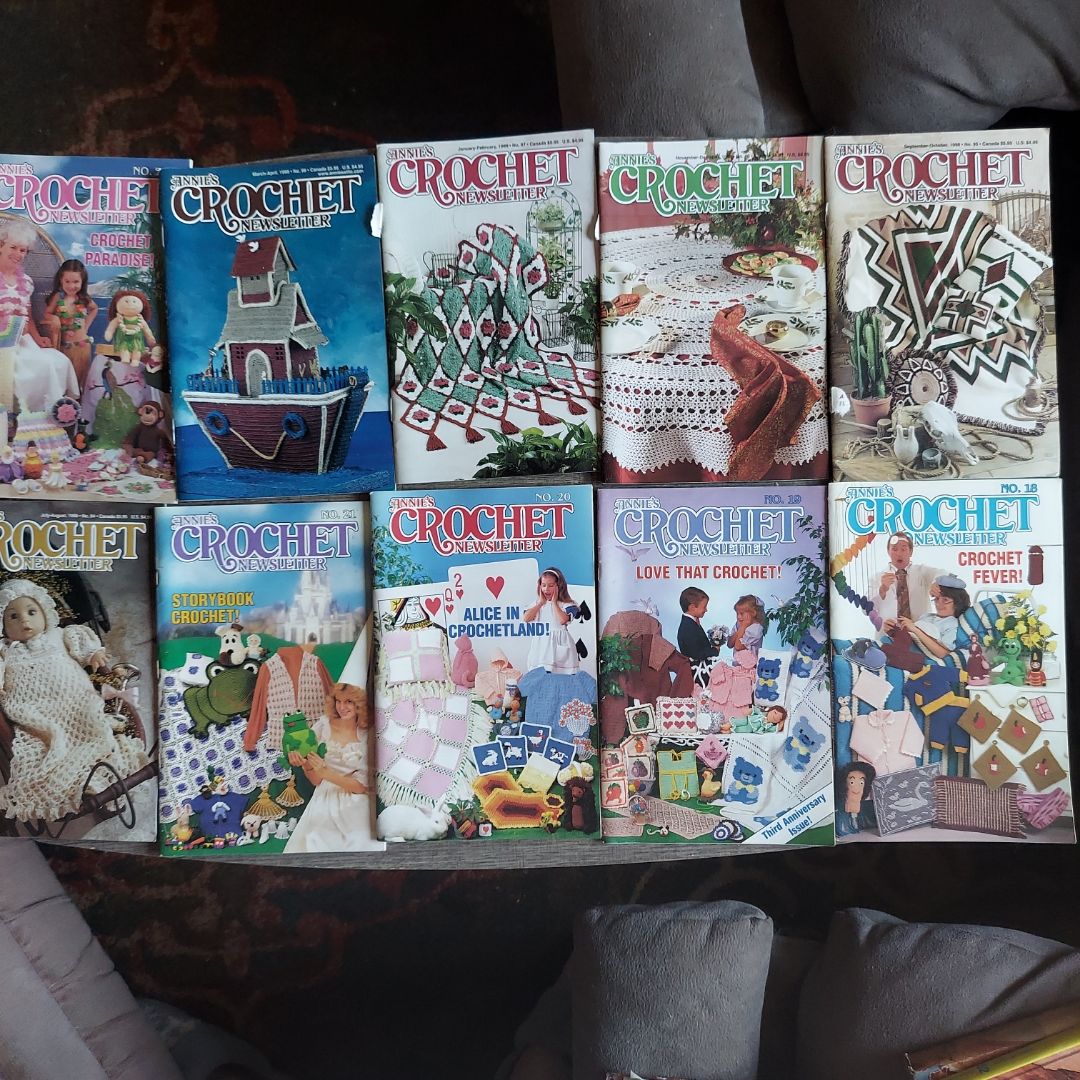Various Annie's Crochet Newsletter