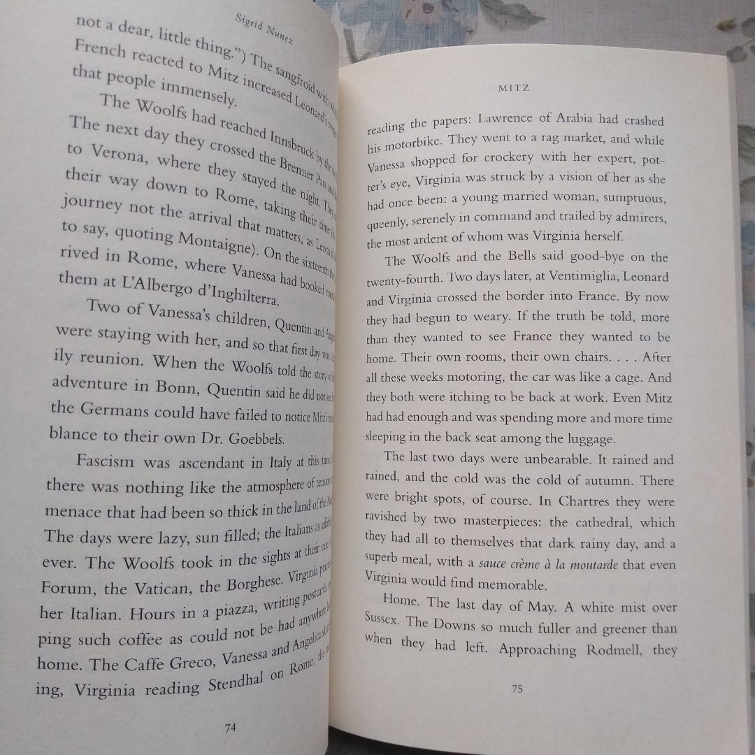 Mitz by Sigrid Nunez, Peter Cameron