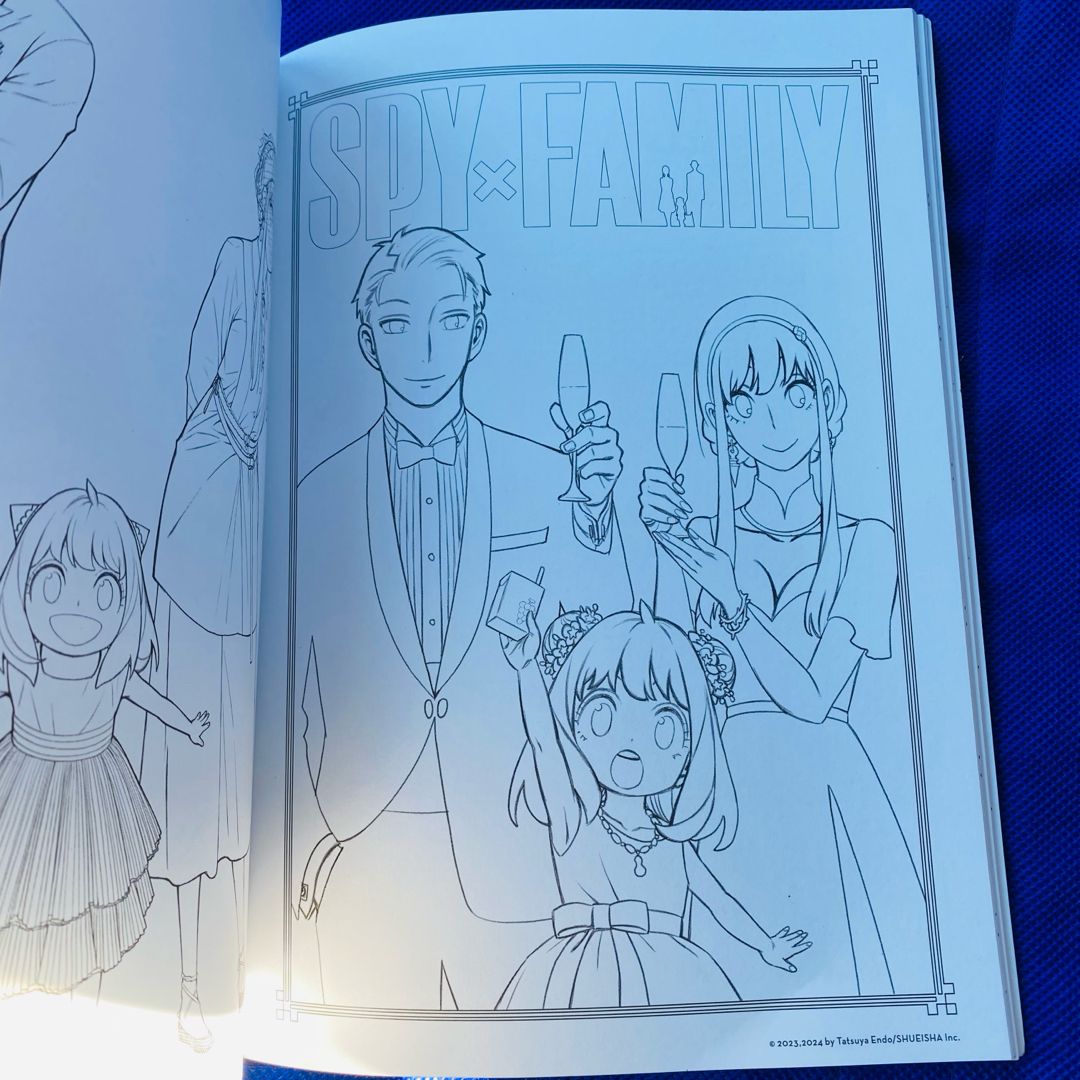 Spy X Family: the Official Coloring Book
