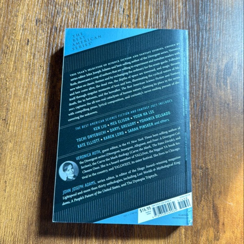 The Best American Science Fiction and Fantasy 2021