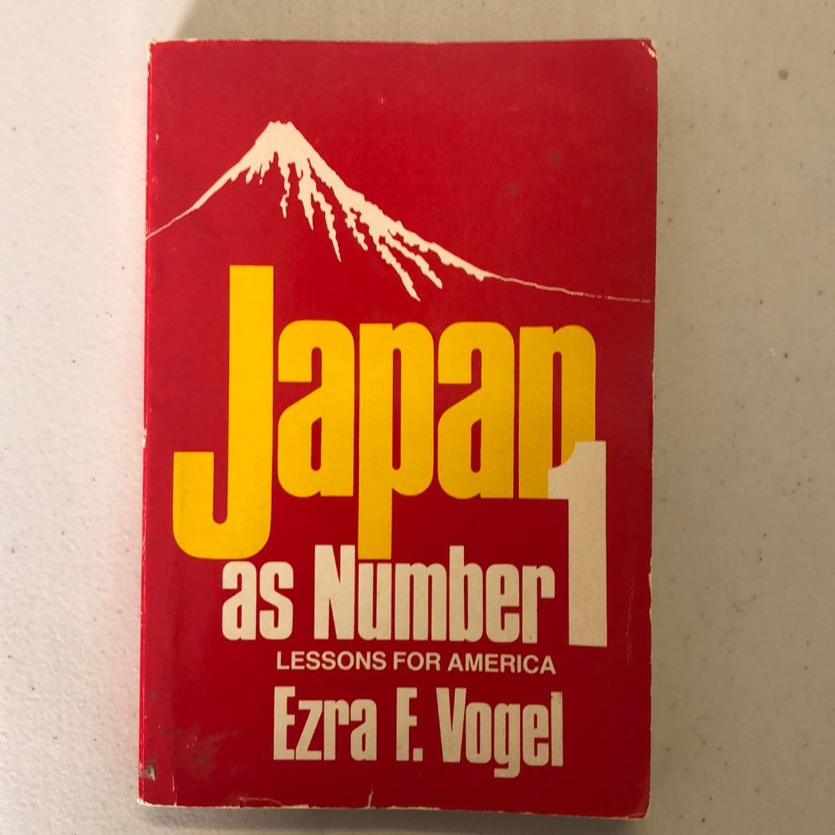 Japan As Number One by Vogel