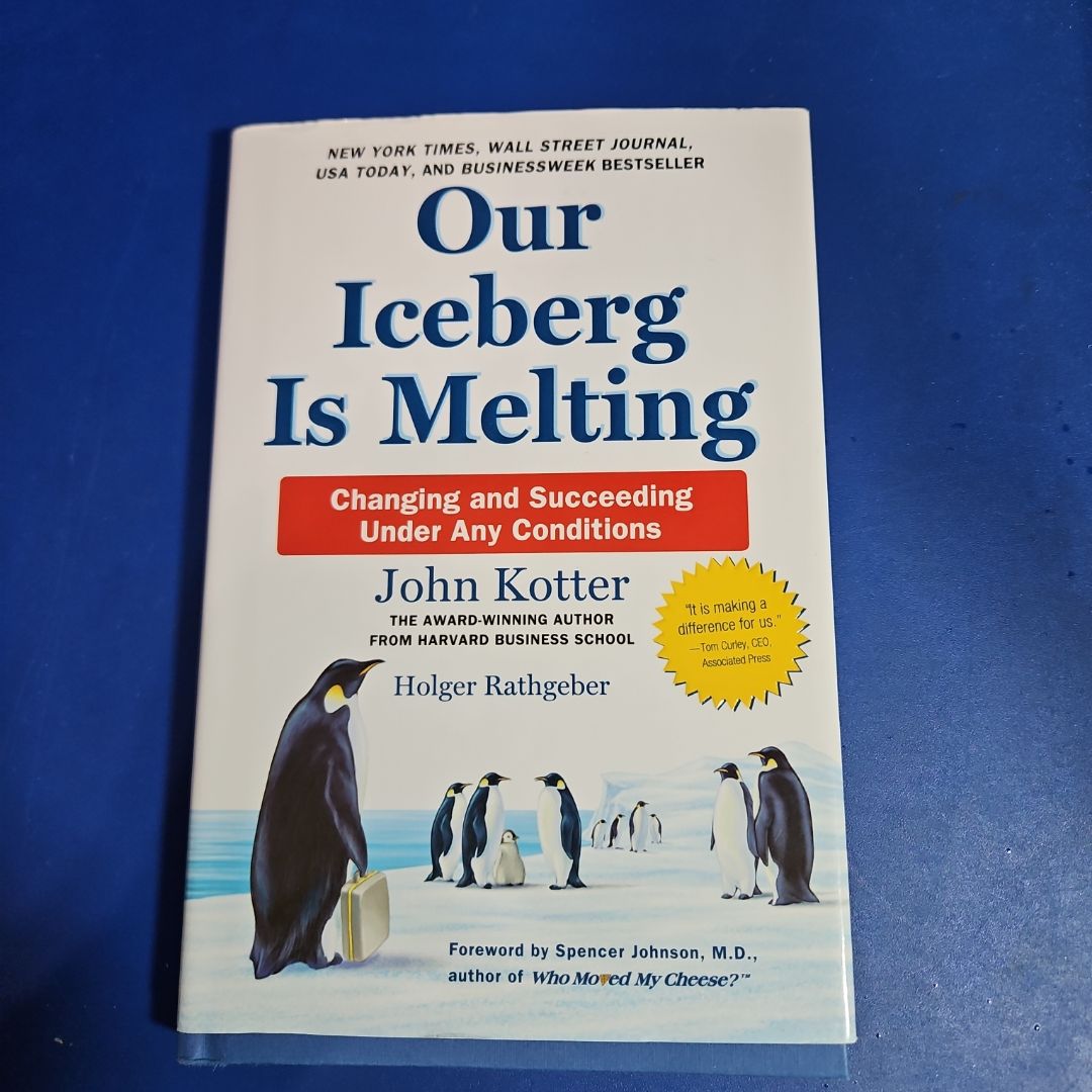 Our Iceberg Is Melting: Changing And Succeeding Under Any Conditions – Hardcover By John Kotter & Holger Rathgeber