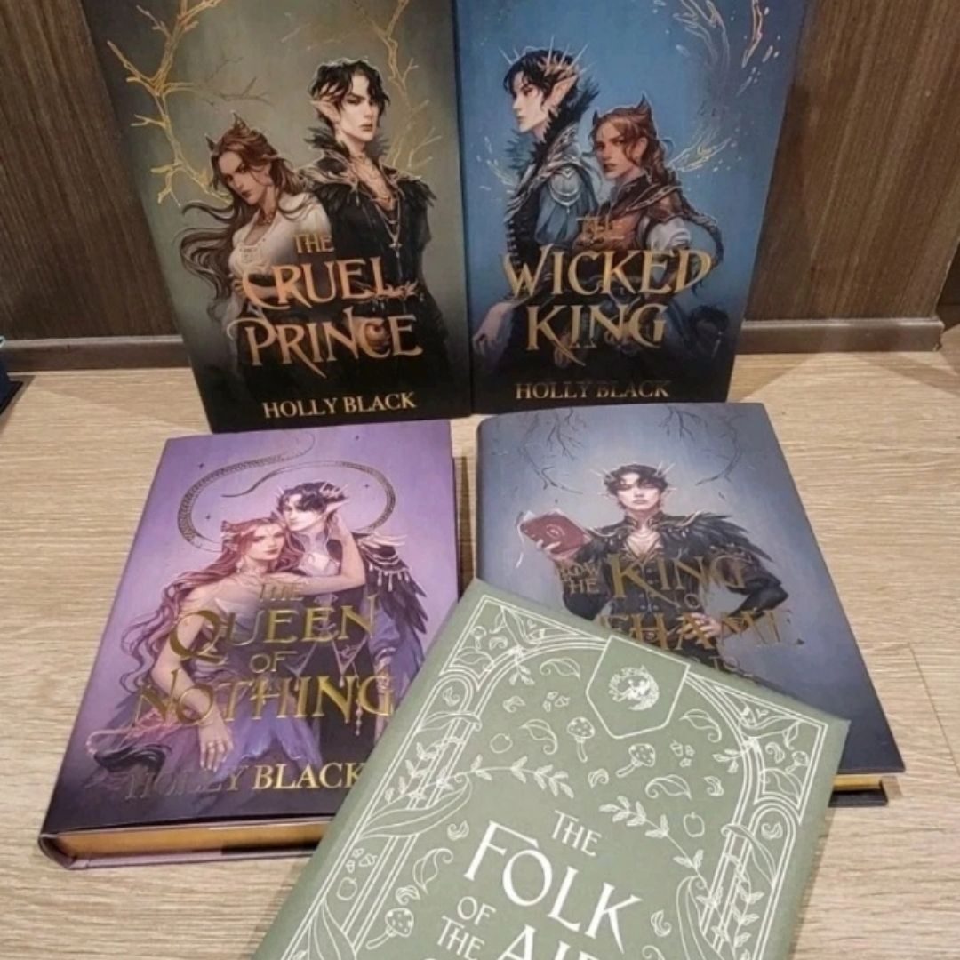 Folk of the Air, The Cruel Prince, The Wicked King, The Queen of Nothing, How The King of Elfhame Learned To Hate Stories 
